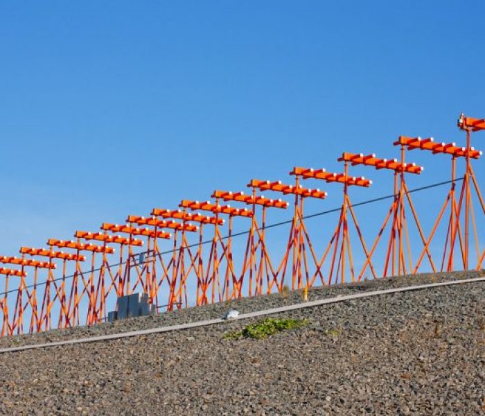 Instrument landing system antenna.